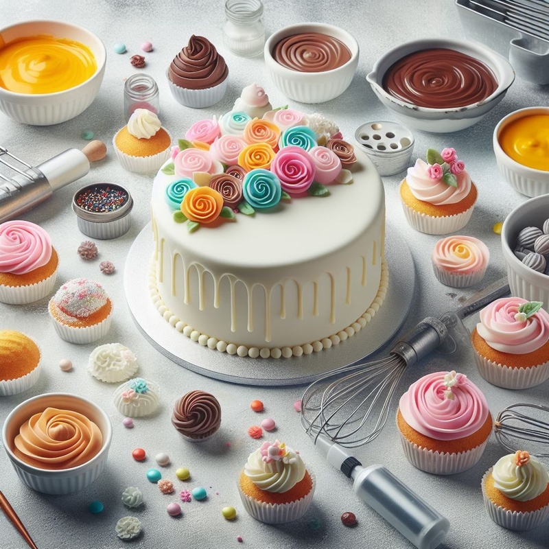 Mastering Bakery Ingredients Baker's Guide to Essential Cake & Dessert Frosting, Flavours, Colors & Decor Ingredients