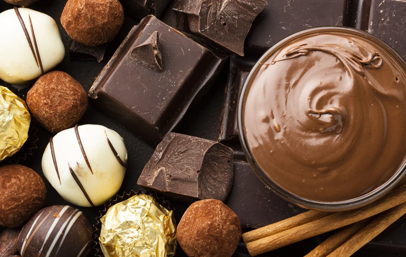 Ganache Truffle Desserts Indulge In Decadent Dark Chocolate